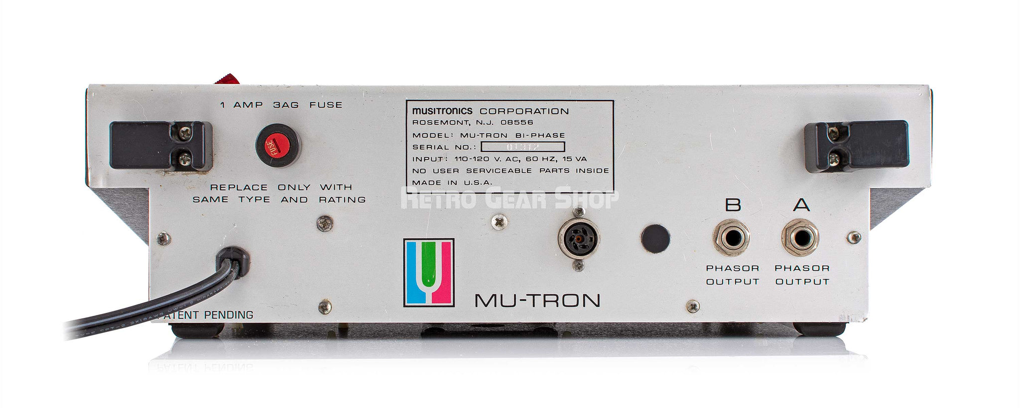 Mutron Ii Mu-Tron Bi-Phase Musitronics Rare Vintage Phaser Guitar Effect Pedal ...