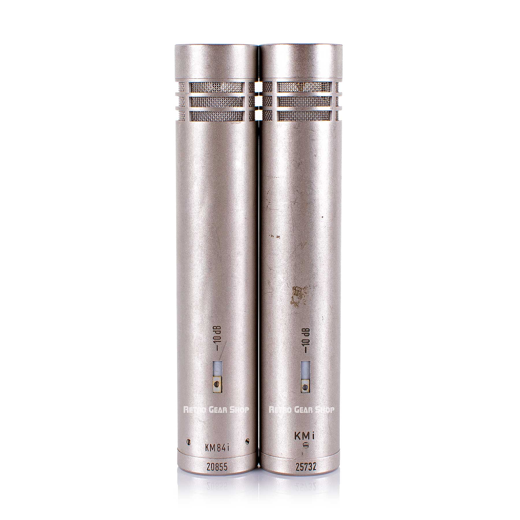 Neumann KM84i Stereo Pair Microphones Mic Vintage Rare– Retro Gear