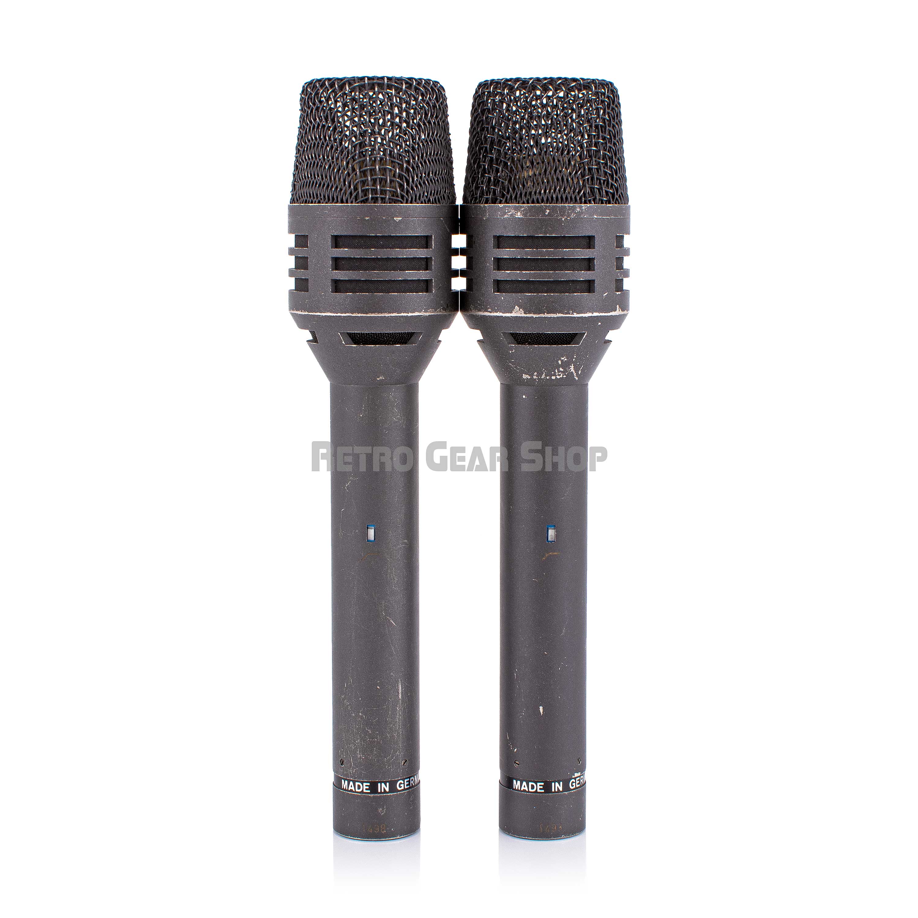 Neumann KMS 84i Cardioid Condenser Pair Microphone Vintage Rare