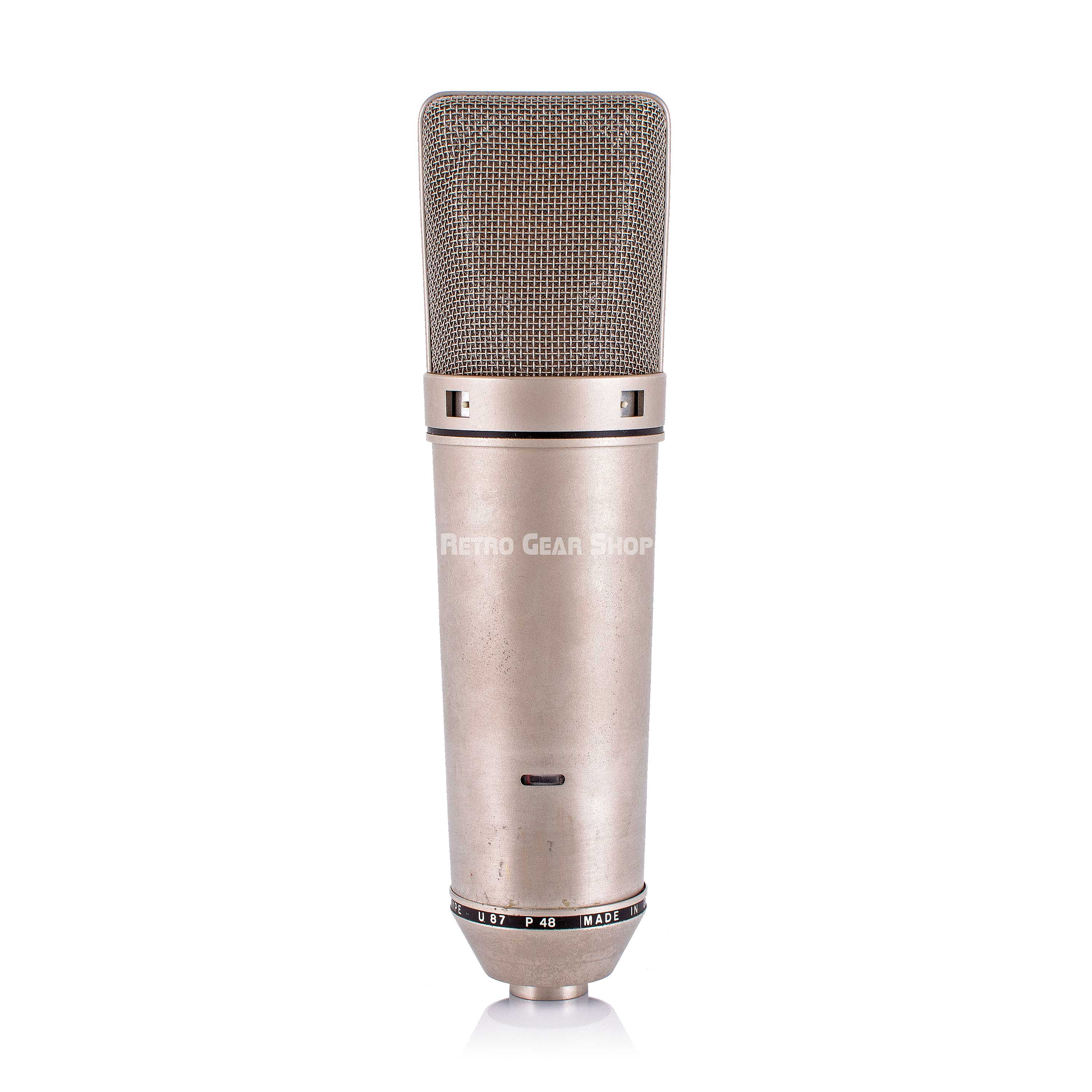 Neumann U87 Large Diaphragm Condenser Microphone Vintage Rare