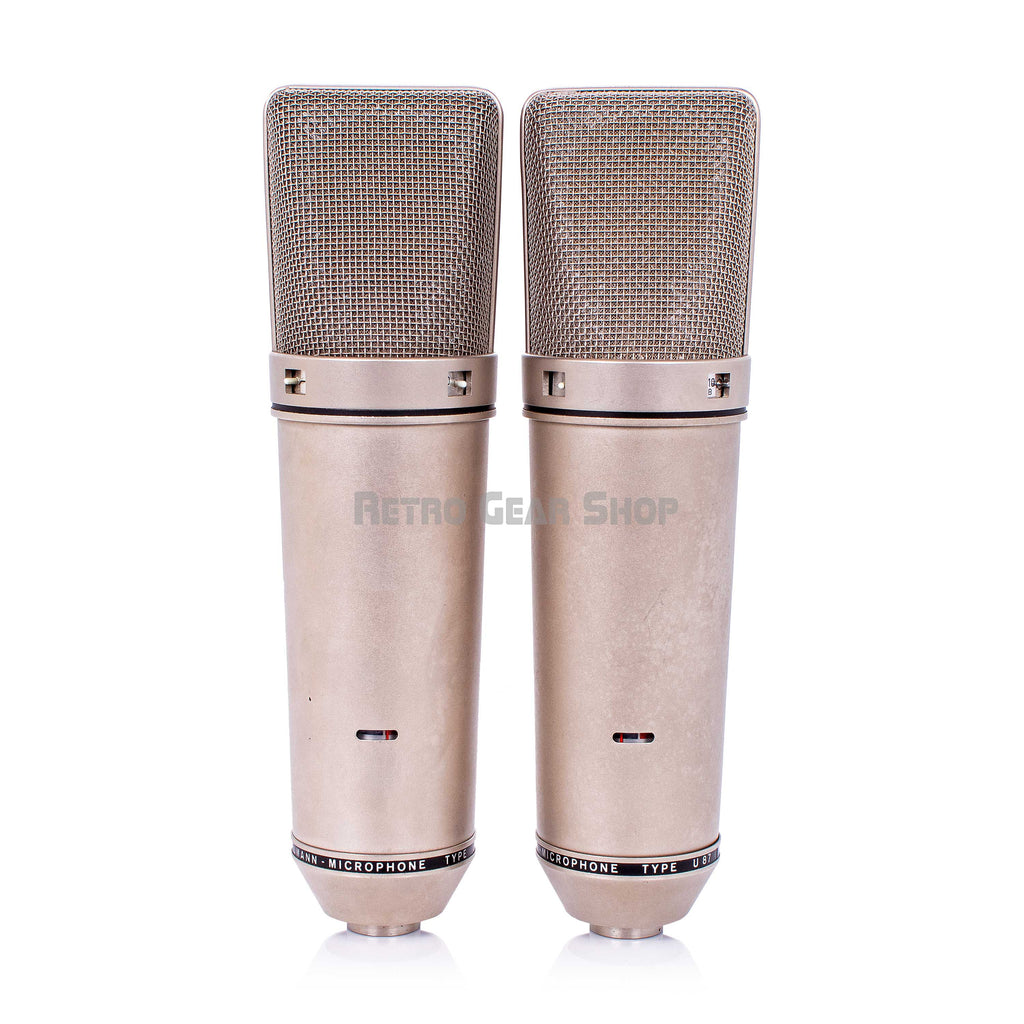 Neumann U87 Sequential Pair Rear