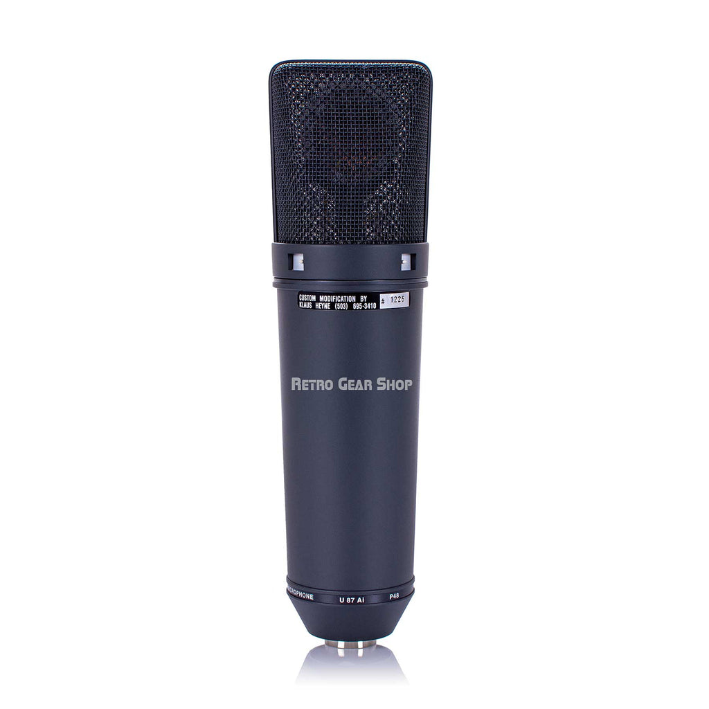 Neumann U87 Klaus Heyne Rear