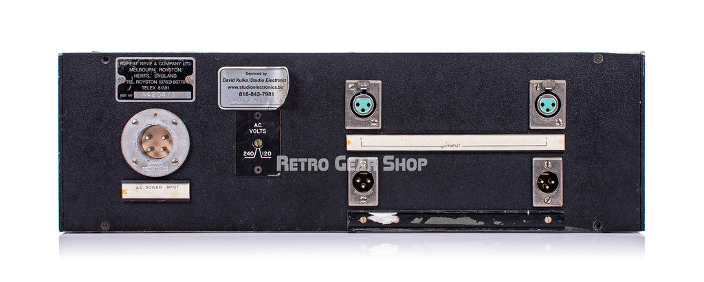 Neve 32254e Stereo Pair Rear