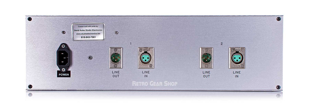 Neve 32264a Stereo Pair Compressor Limiter Rear