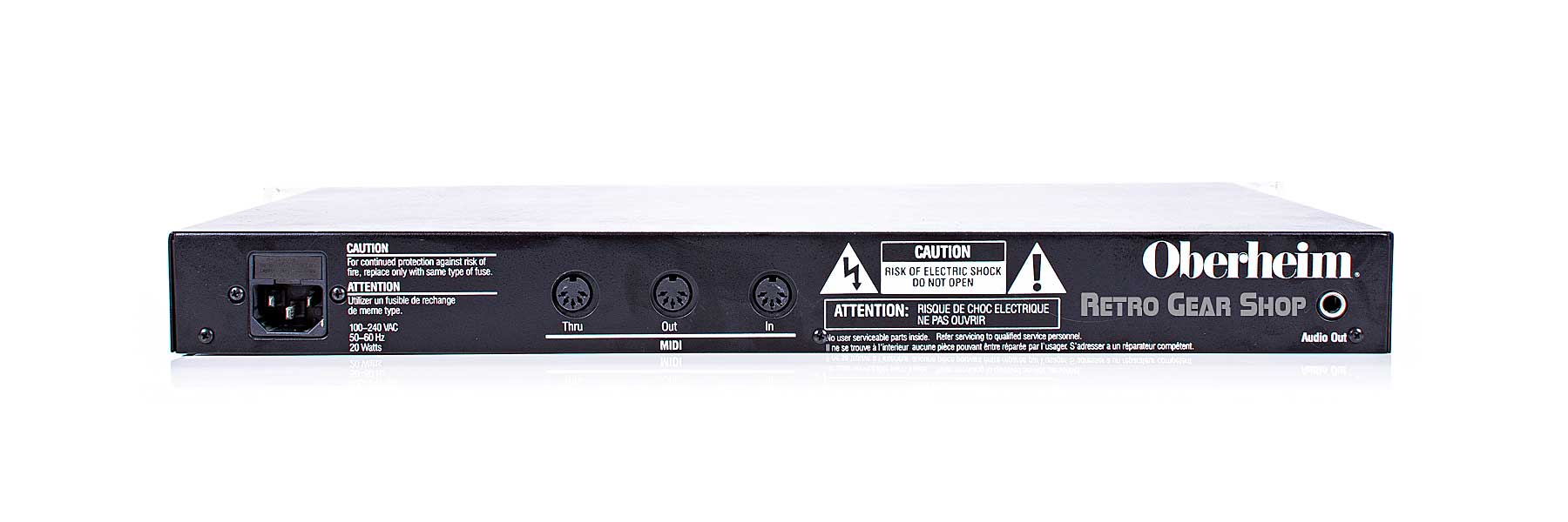 Oberheim Matrix 1000 White Faceplate Vintage Rare Analog Synth