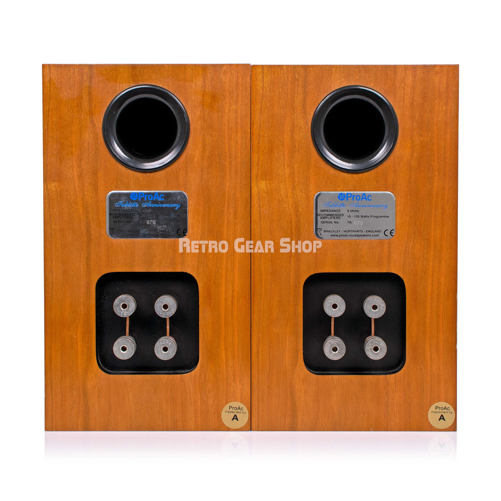 ProAc Tablette Anniversary Speakers Rear