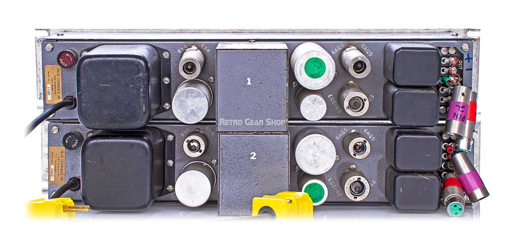 Pultec EQH-2 Stereo Pair Rear