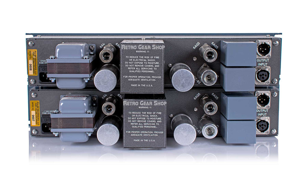 Pultec MEQM-5 Stereo Pair Rear