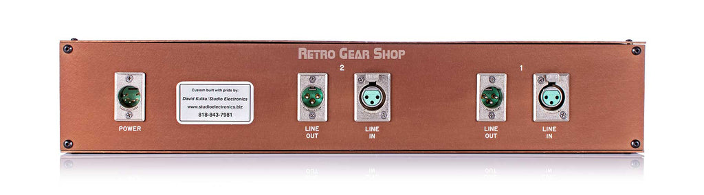 Quad Eight Console VFX-200A Hi-pass Lo-pass Filter EQ Stereo Pair Rear