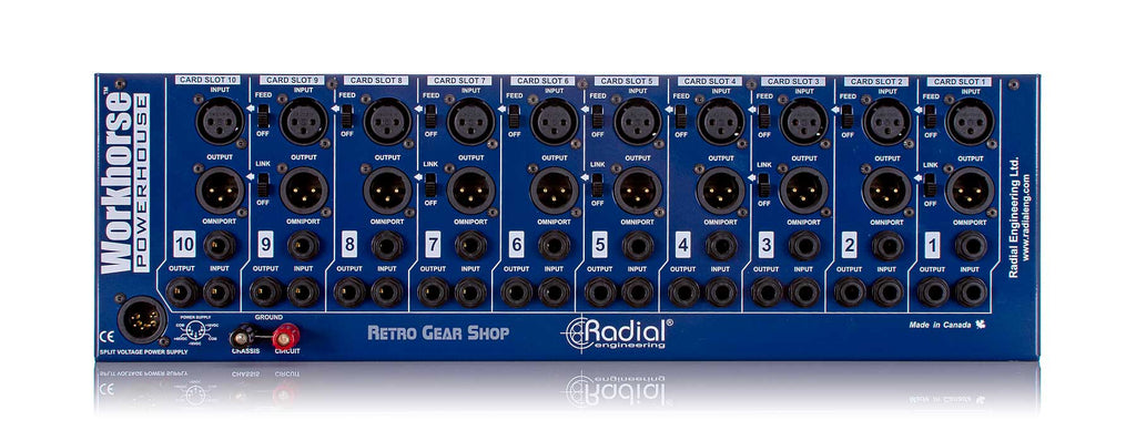 Radial Workhorse Powerhouse 10-Slot Rear