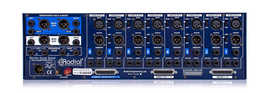 Radial Workhorse 8-Slot Rear