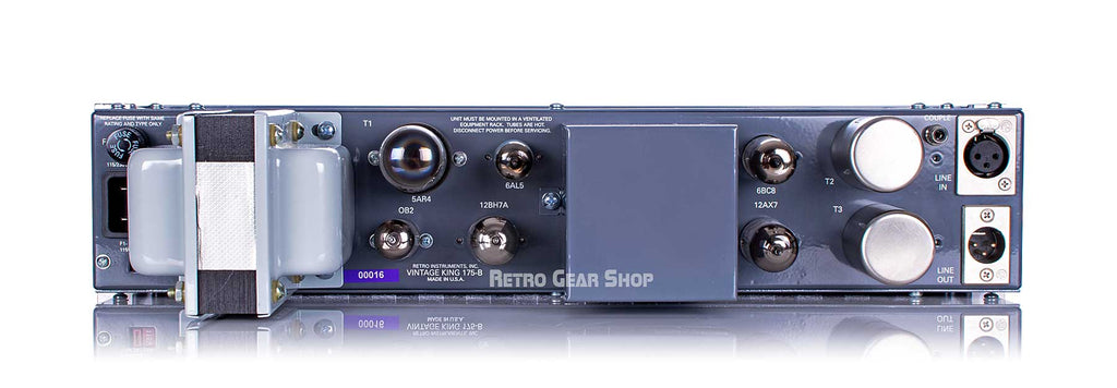 Retro Instruments 175-B Tube Compressor 175B Used Rear