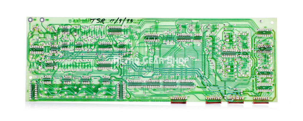 Arp Rhodes Chroma Keyboard Rare Analog Synth Dual Channel Voice Circuit Board Rear