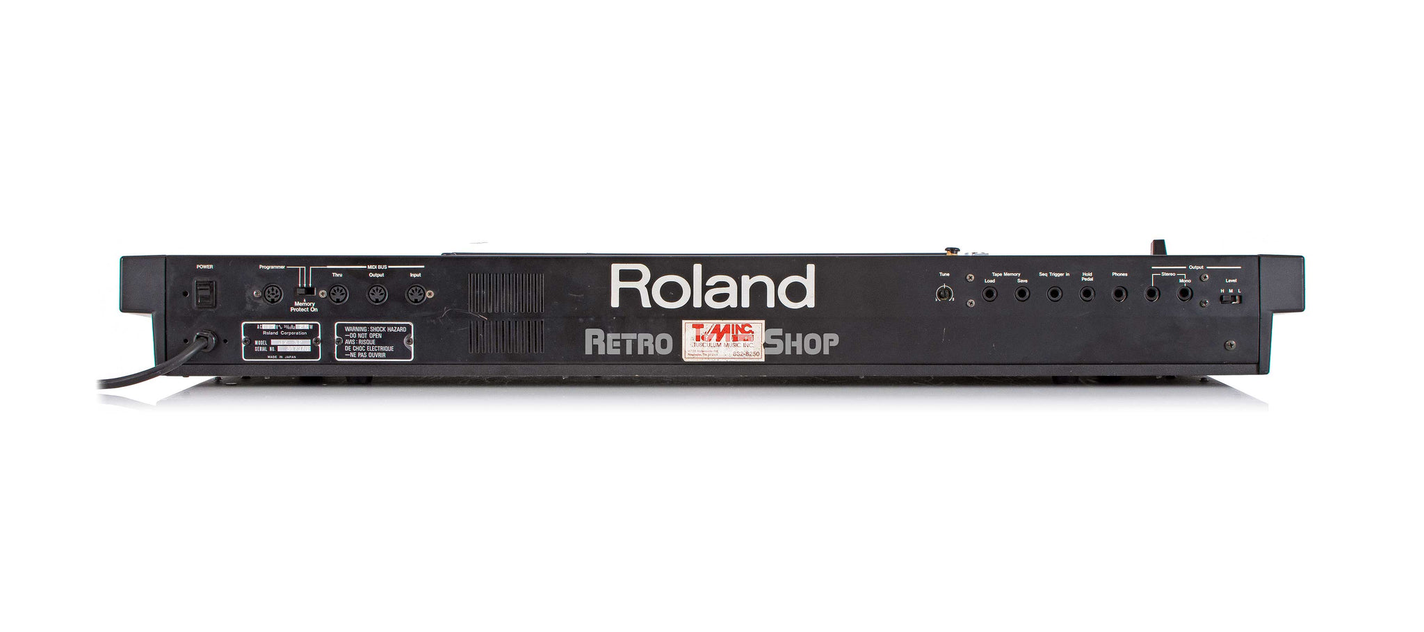 Roland JX-3P Rear