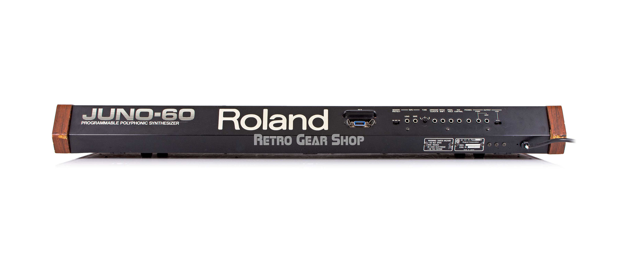 Roland Juno 60 Rear