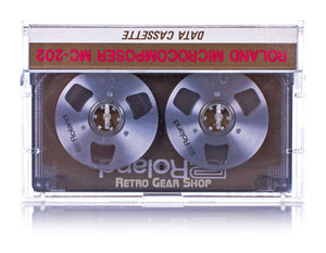 Roland MC-202 MicroComposer Original Cassette Tape Rear