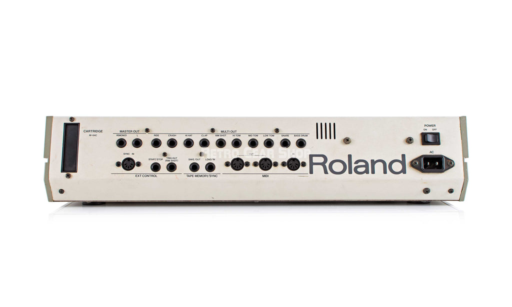 Roland TR-909 Rear