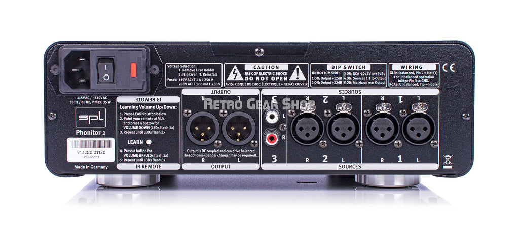 SPL Phonitor 2 Rear