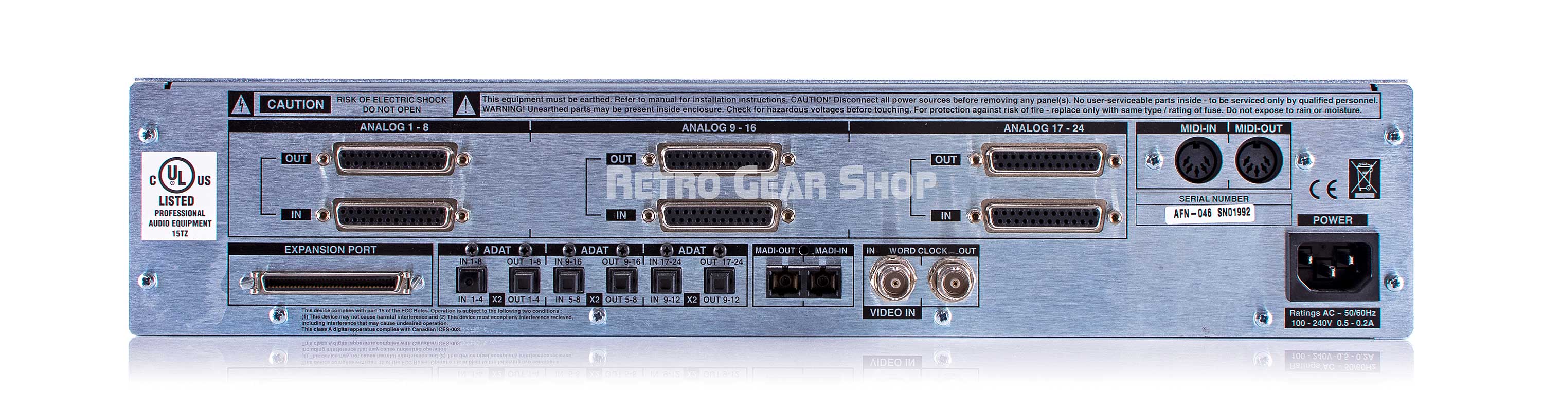SSL XLogic Alpha Link MADI AX AD/DA Analog Digital Converter