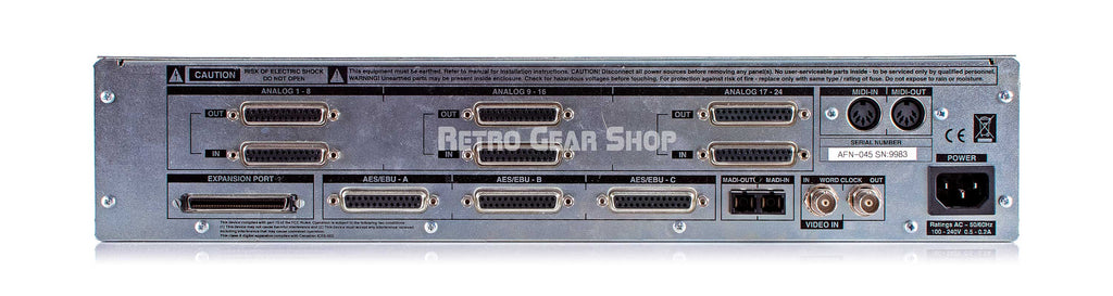 SSL XLogic Alpha Link MADI SX AD/DA Analog Digital Converter as-is