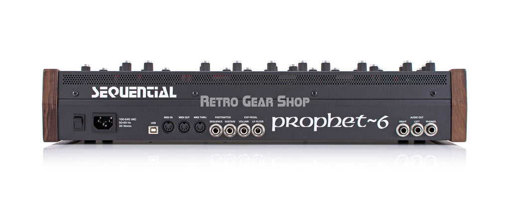 Sequential Prophet 6 Desktop Module Rear