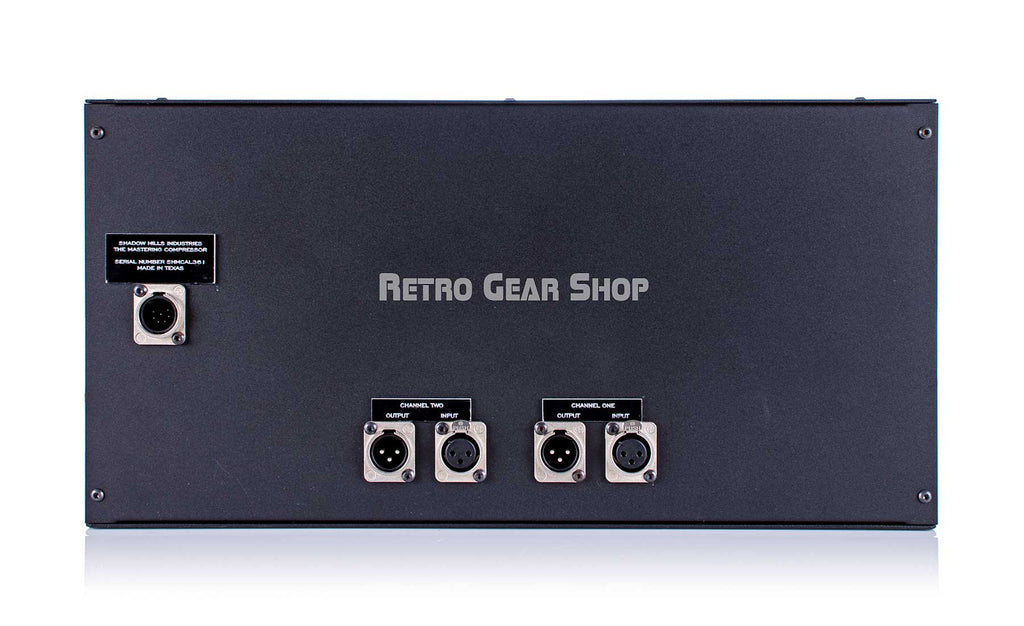 Shadow Hills Mastering Compressor Rear
