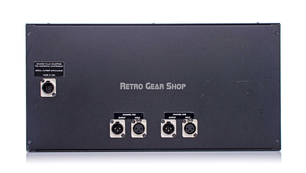 Shadow Hills Compressor Rear