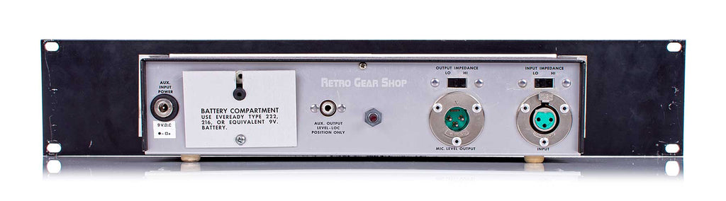 Shure Level Loc Rear