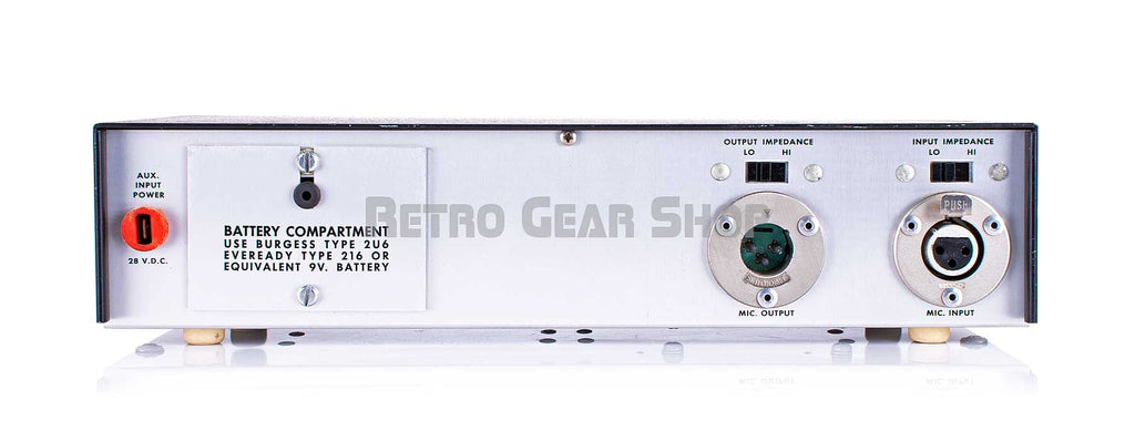 Shure Level Loc M62 + Original Box Rear