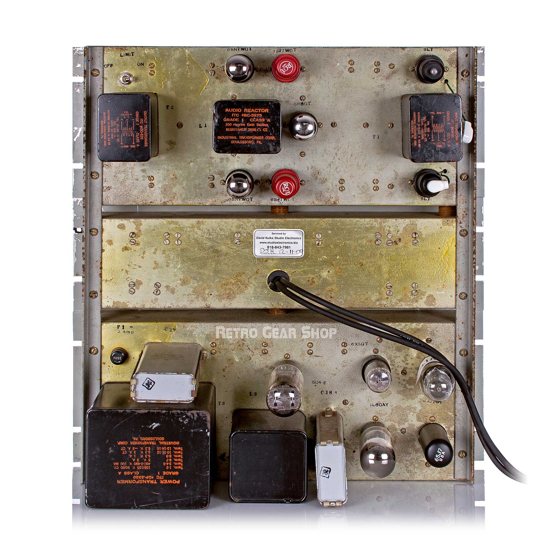 Signal Corps AF Amplifier AM-186A/FR Rear