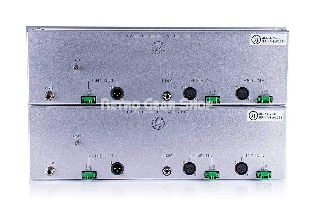Spectra Sonics Complimiter Model V610 Sequential Stereo Pair Rear