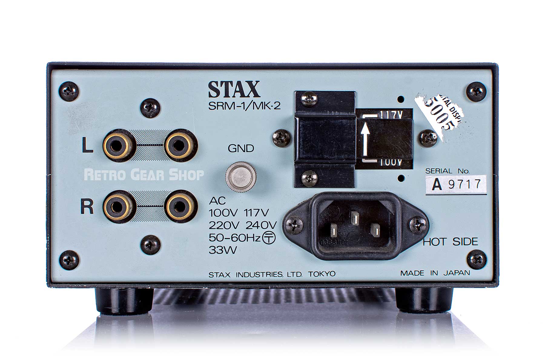 コ*ー様 STAX SRM-001 ドライバーユニット ジャンク品！ Stax Driver Unit for Earspeaker SRM-1/Mk-2 Rare Vintage SRM1 MK2