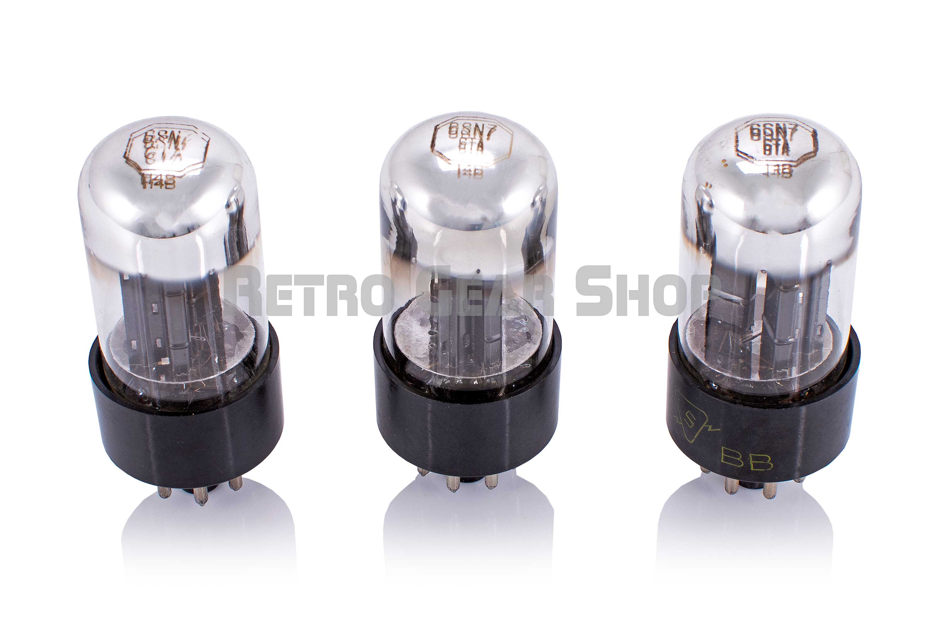 Sylvania 6SN7GTA Tube Set Vintage Rare– Retro Gear Shop
