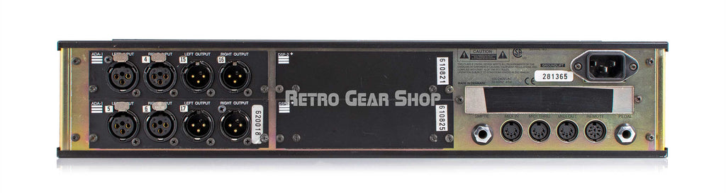 TC Electronic M5000 Rear