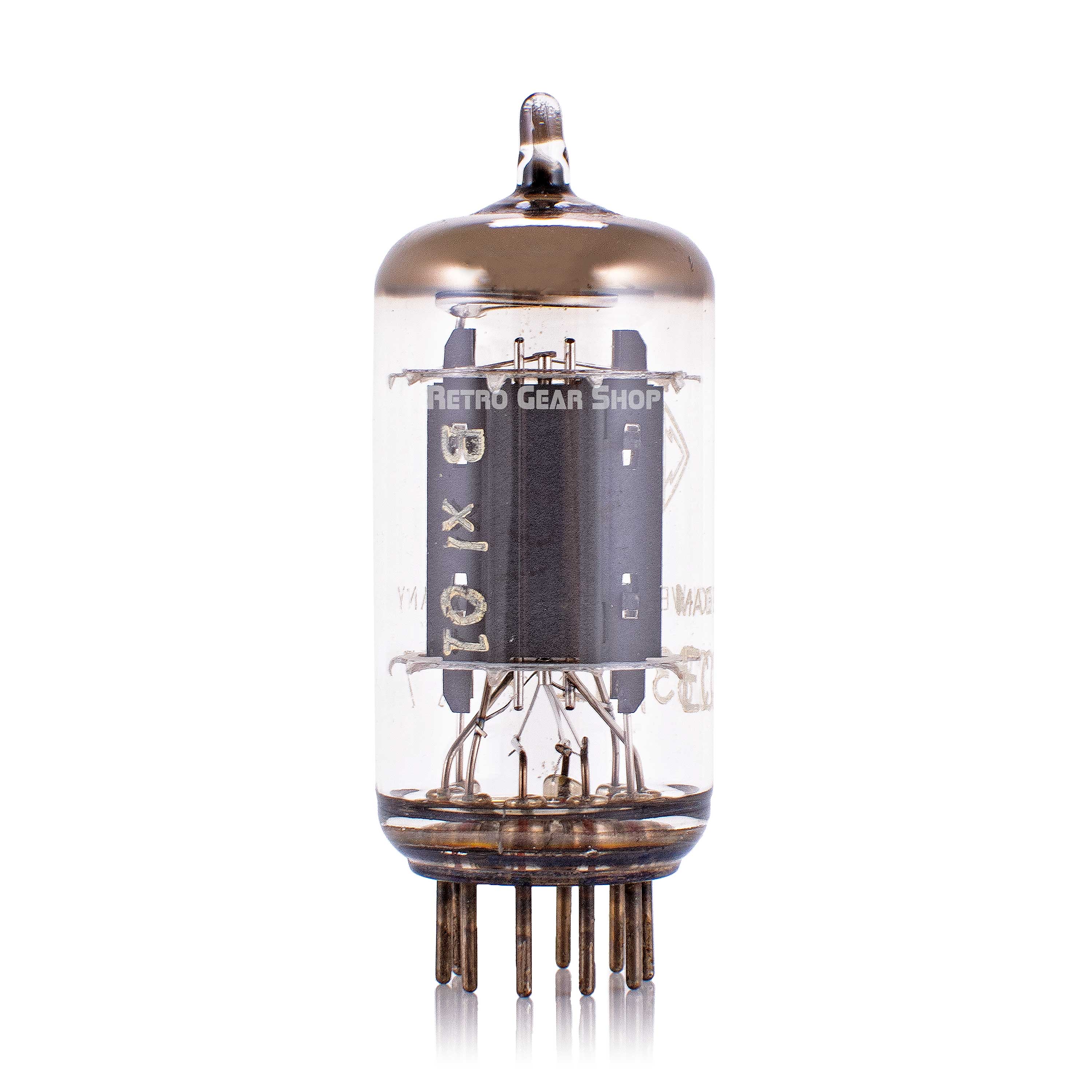 Telefunken ECC83 12AX7 Tube Smooth Plate Diamond Bottom Vintage