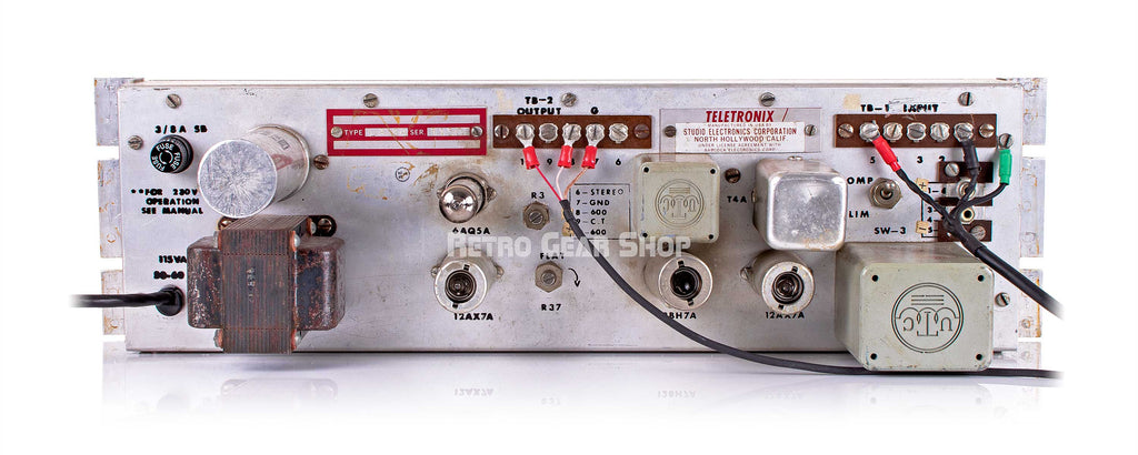 Teletronix LA-2A Rear