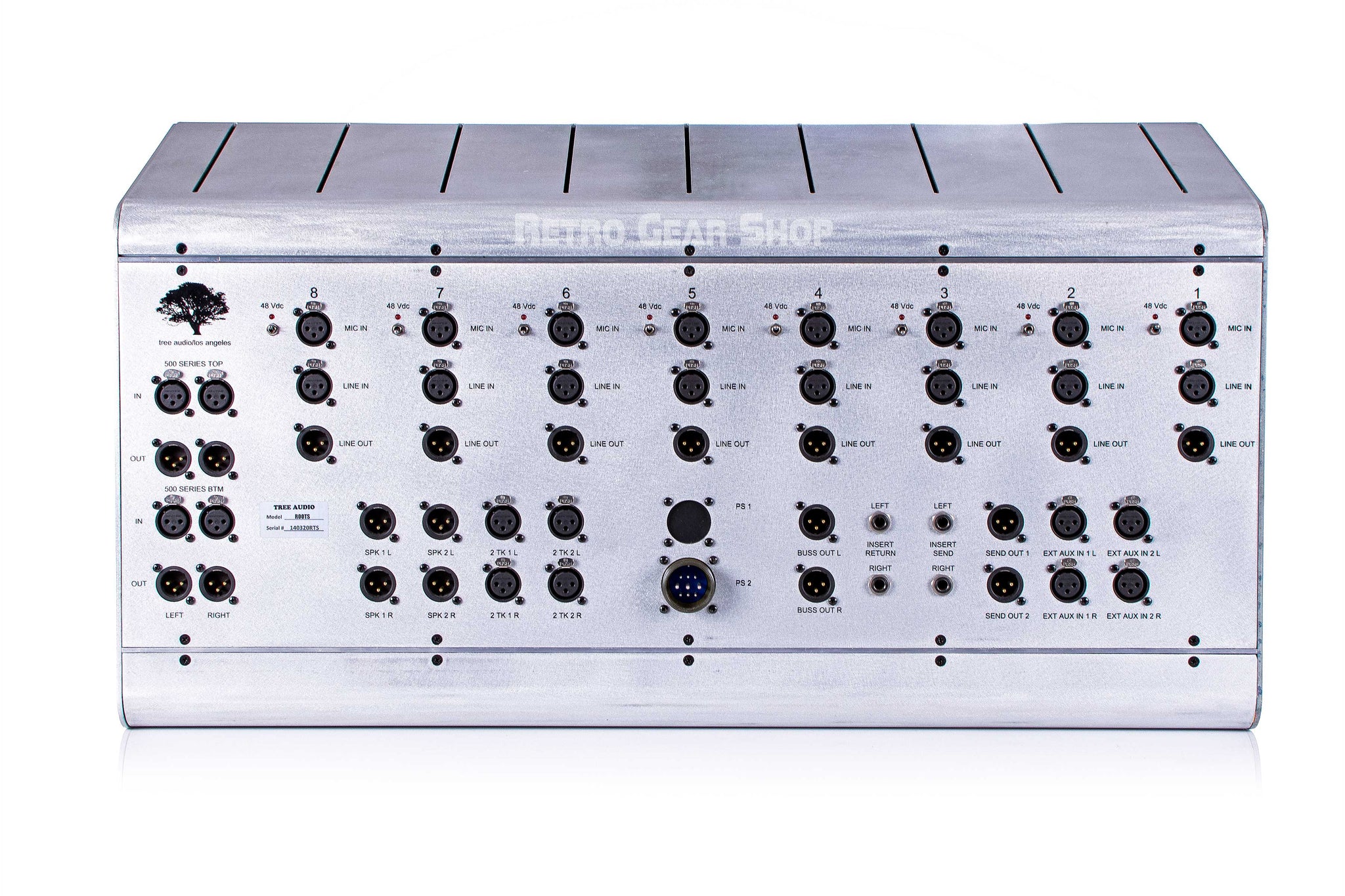 Tree Audio Roots Console Sidecar 8 Channel Rear