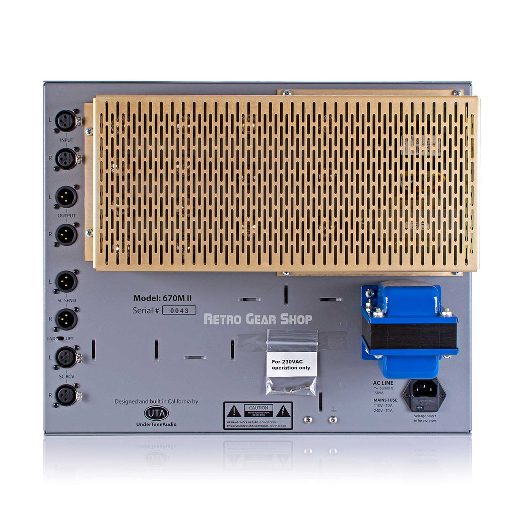 UTA UnFairchild 670M II Rear