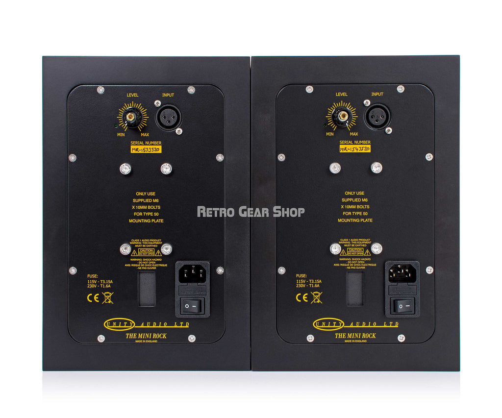 Unity Audio The Mini Rock Rear