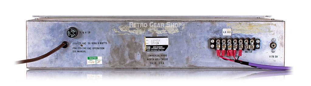 Urei Universal Audio 1176LN Rev D Rear