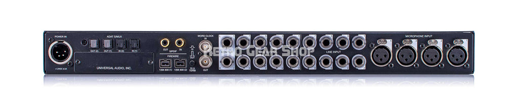 Universal Audio Apollo Firewire Duo Rear