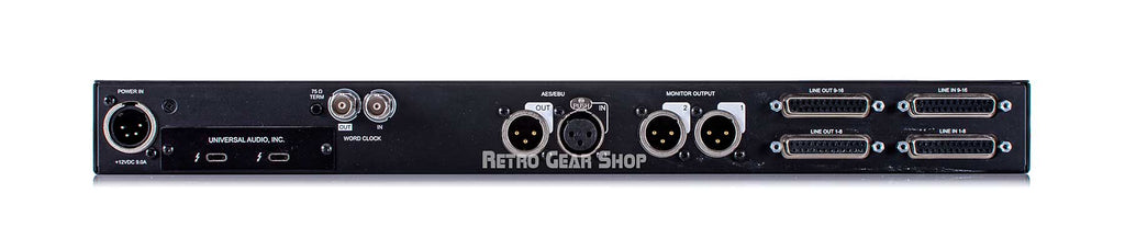 Universal Audio Apollo x16 Rear