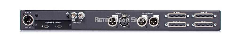 Universal Audio Apollo x16 Heritage Edition Rear