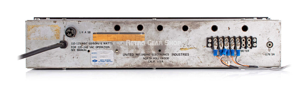 Urei Universal Audio 1176LN Rear