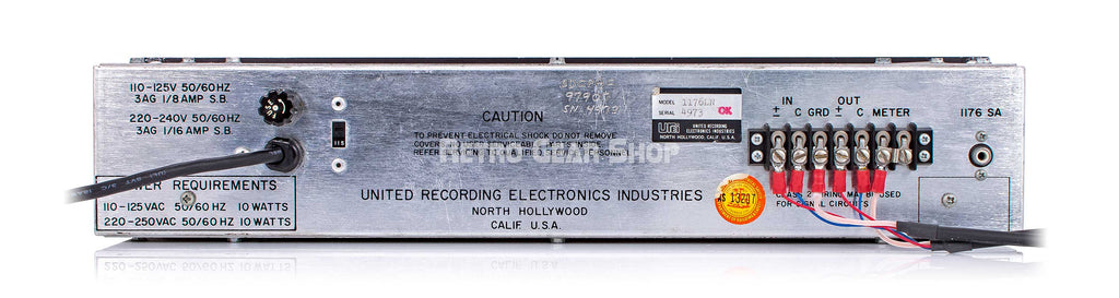 Urei 1176LN Rev F Rear