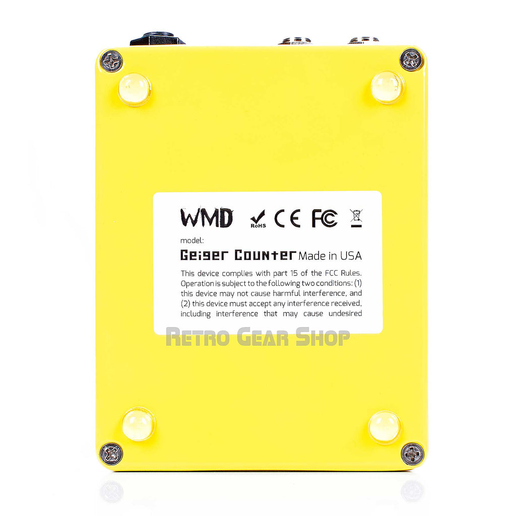 WMD Geiger Counter Bottom