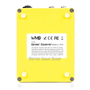 WMD Geiger Counter Bottom