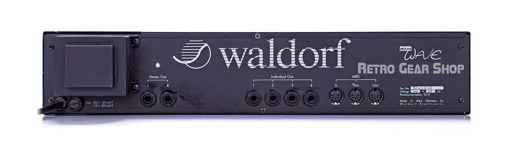 Waldorf Microwave 1 Rear