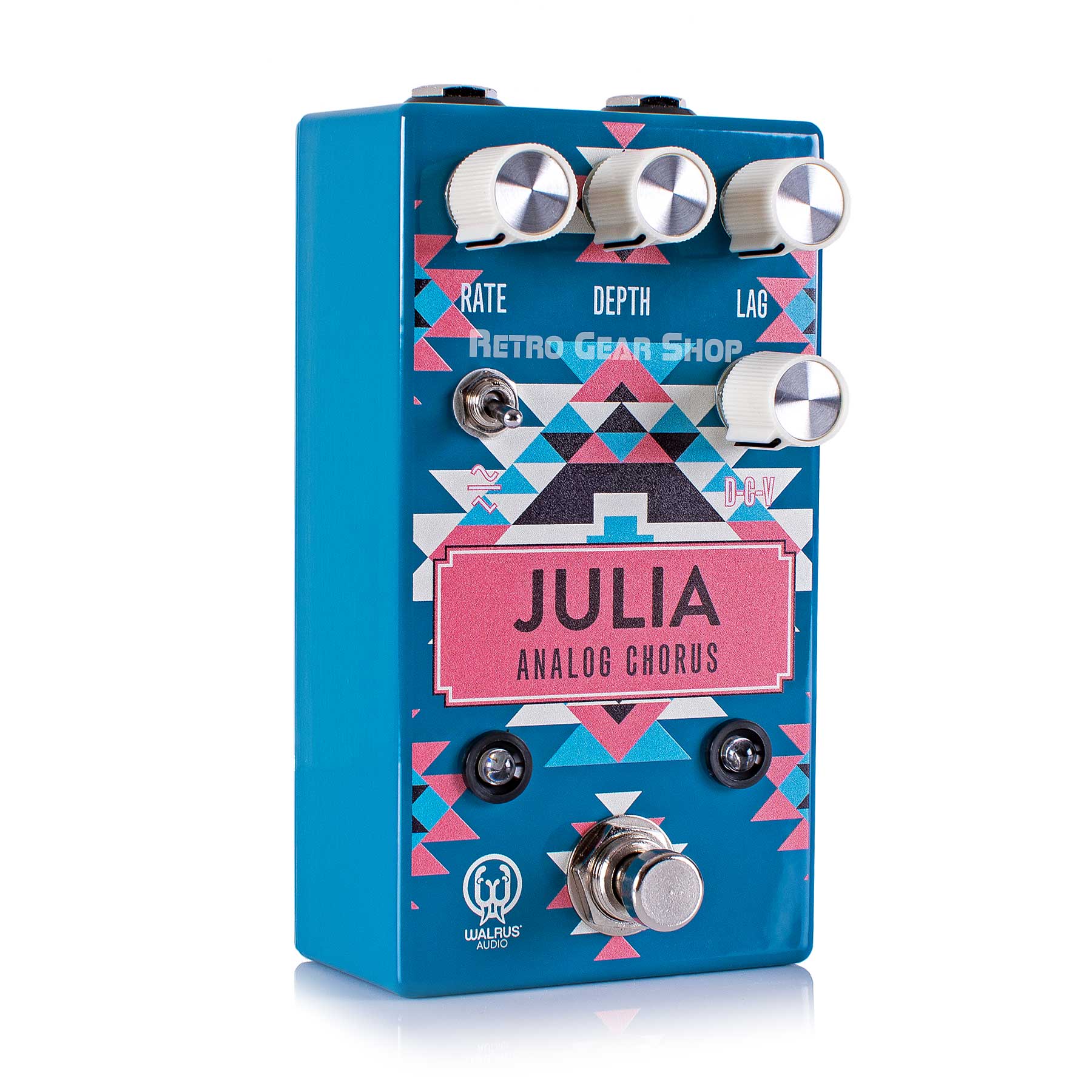 Walrus Audio Julia Black Friday Santa Fe Limited Edition Angle