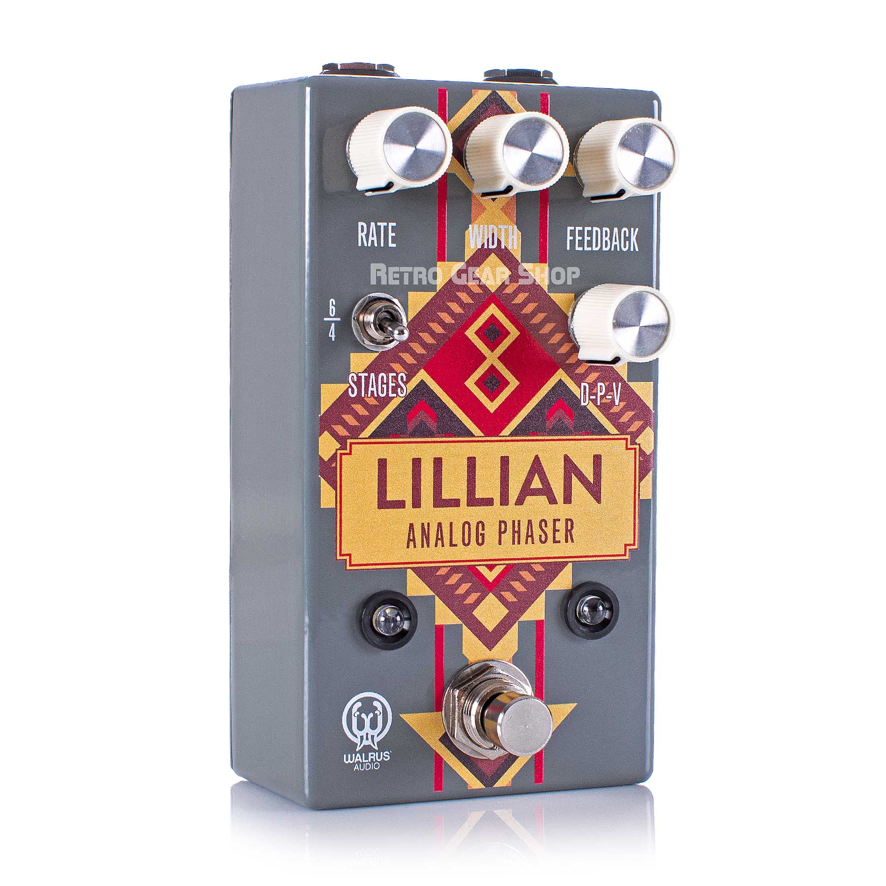 Walrus Audio Lillian Santa Fe Limited Edition Analog Phaser Guitar